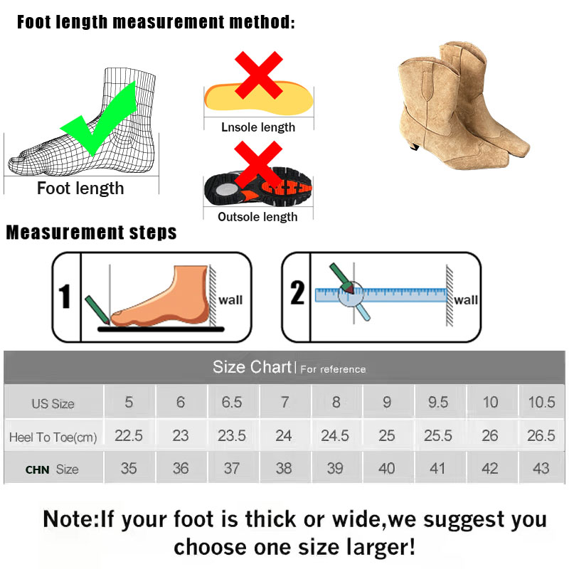 New Footwear Western Short Booties With Heels For Women Fashion Designer Slip On Shoes Ladies Ankle Boots