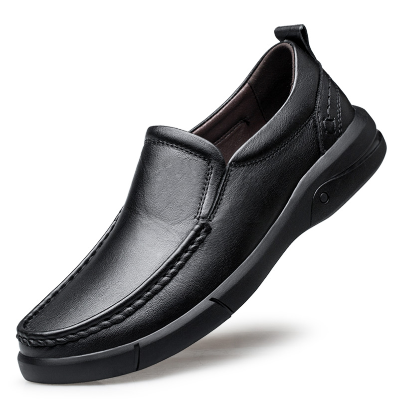 Luxury Genuine Leather Men Shoes Brand 2024 Casual Flats Slip on Formal Loafers Men Moccasins Male Driving Shoes Big Size 38-46