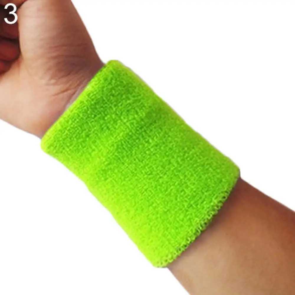 Wrist Support Men Women Wrist Sweatband Tennis Sport Wristband Volleyball Gym Tennis Wrist Brace Support Sweat Band Towel Bracelet Protector z240913