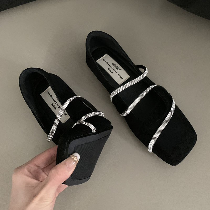 Fashion Soft Shallow Ladies Mary Janes Casual Female Rhies Footwear Designer Bg Women Flat With Shoes 75ec