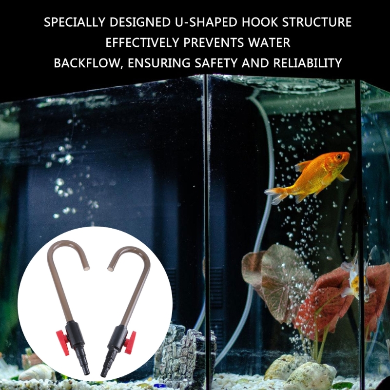 Fish Tanks Aquarium Water Changing Tool Accessory Fish Tanks Cleaning Tool MultiPurpose Fish Tanks Cleaning Equipment