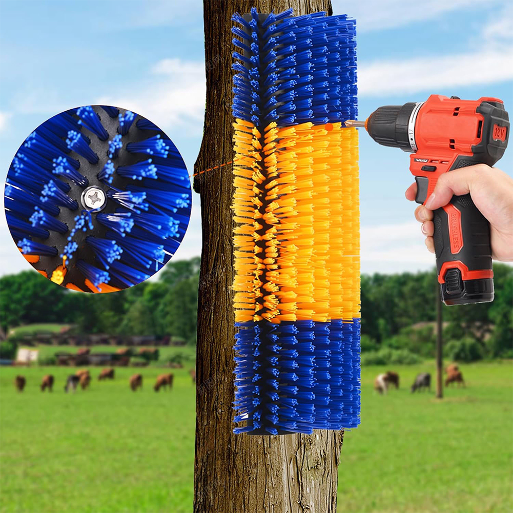 Livestock Scratch Brush Cattle Scratching Brush Livestock Grooming Relieving Horse Brush Farm Animal Massage Cleaning Tool