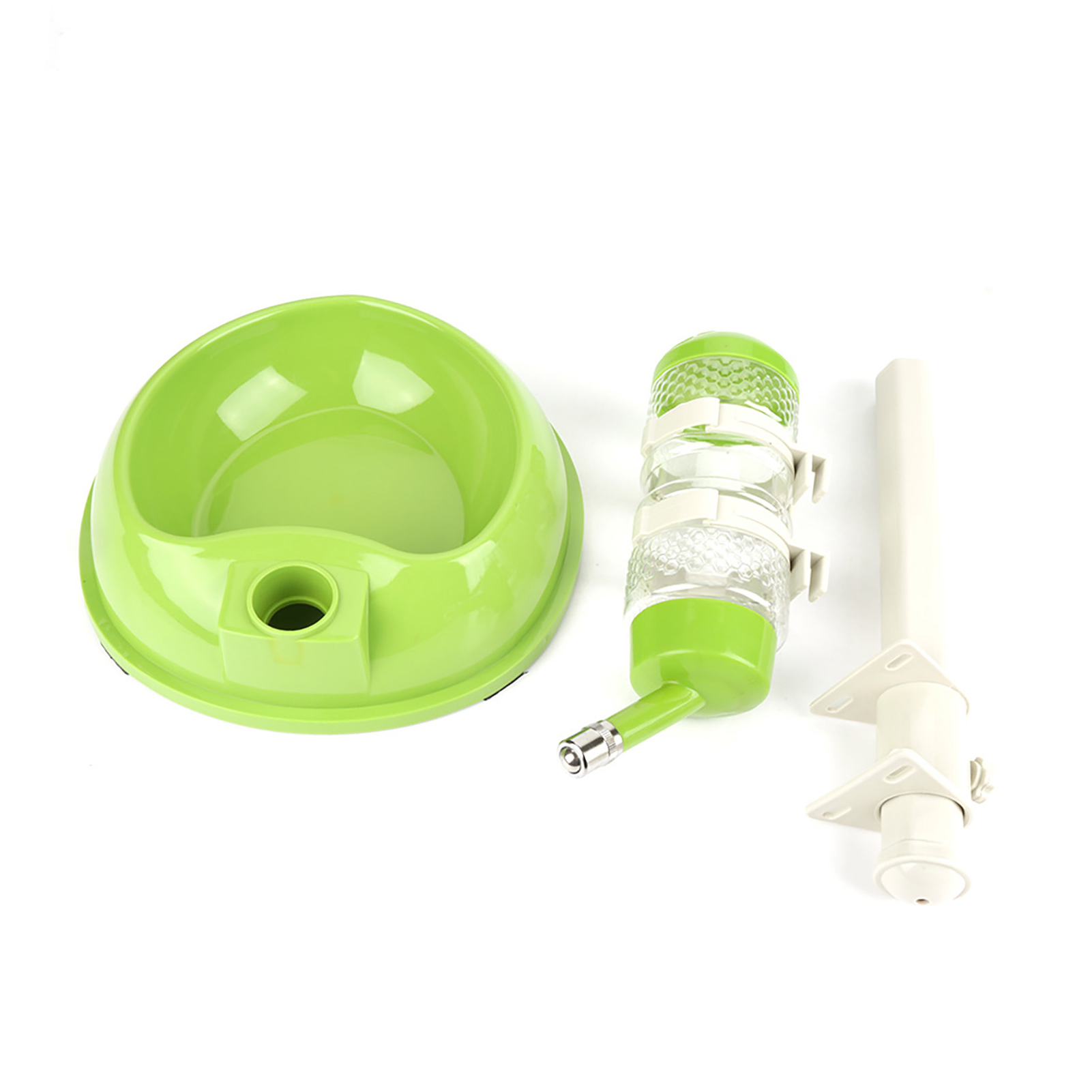 Pet Dog Water Bottle Food Feeder Bowl Auto Adjustable Pet Cat Drinking Fountain Food Water Dispenser Pet Bowl Feeder