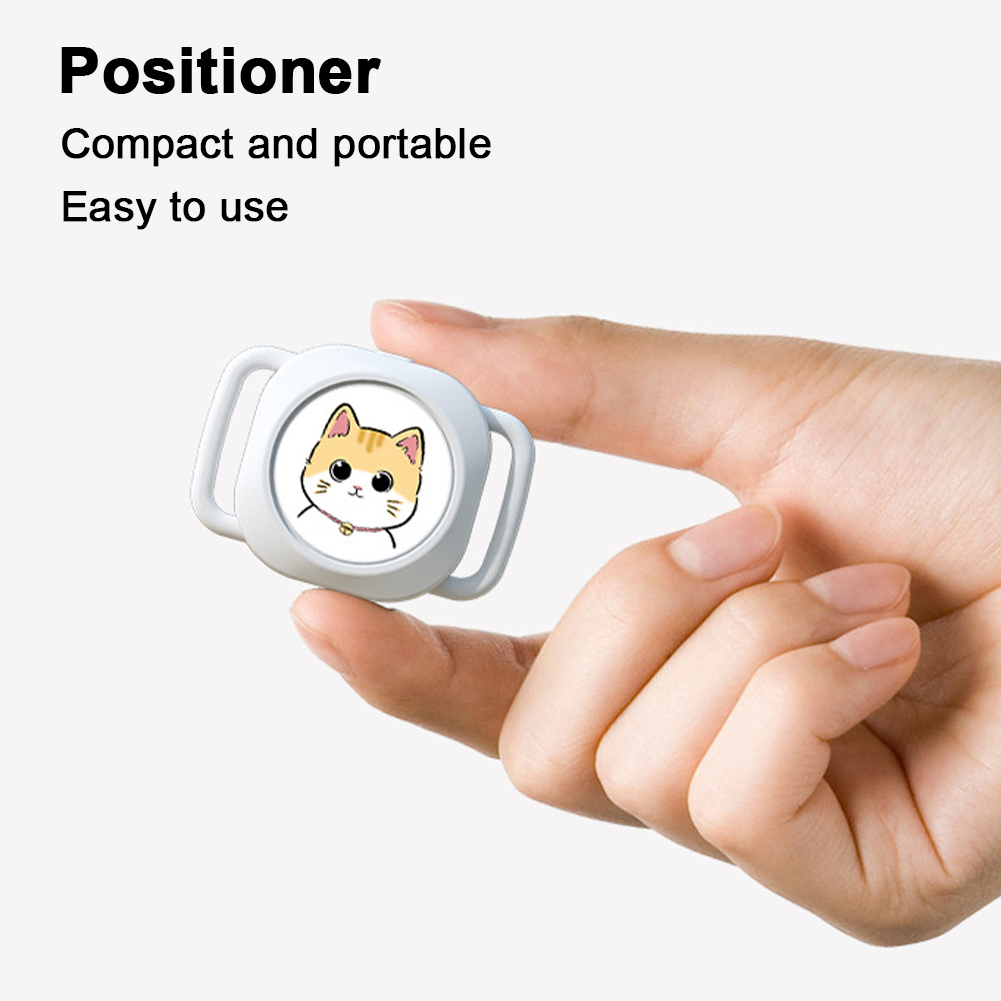 Anti-Lost GPS Tracker Locator Finder Bluetooth-compatible Smart Activity Tracker for Dogs Cats Kids Pets Keychain Wallet Luggage