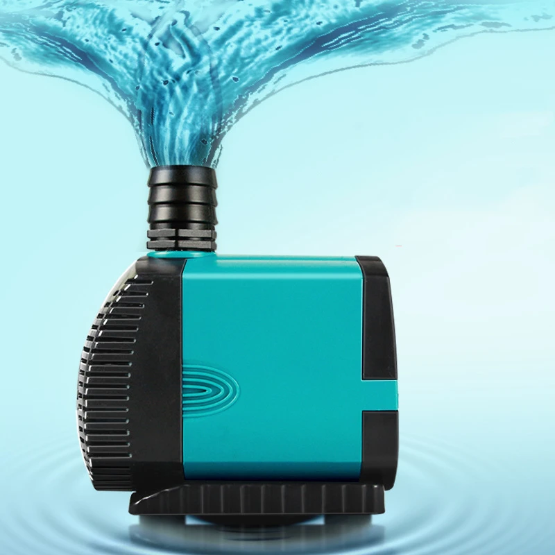 6W 15W 35WUltra-Quiet Submersible Water Fountain Pump Filter Fish Pond Aquarium Water Pump Tank Fountain Side Suction Pump