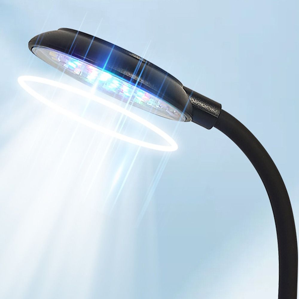 Mini Fish Tank Clip Lamp 360-Degree Rotation Energy Saving LED Aquarium Light Anti-splash Water 5/7W Aquarium Plant Light