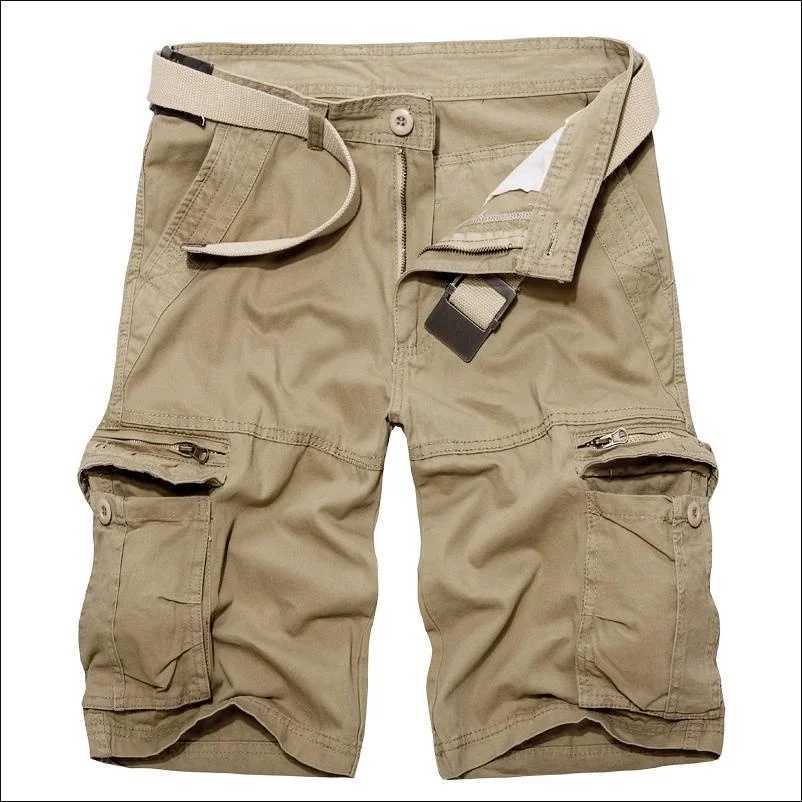 High Quality Summer Mens Casual Short Combat Overalls Multipocket Military Tactical Cargo Short Large Size shorts para hombre Y240914