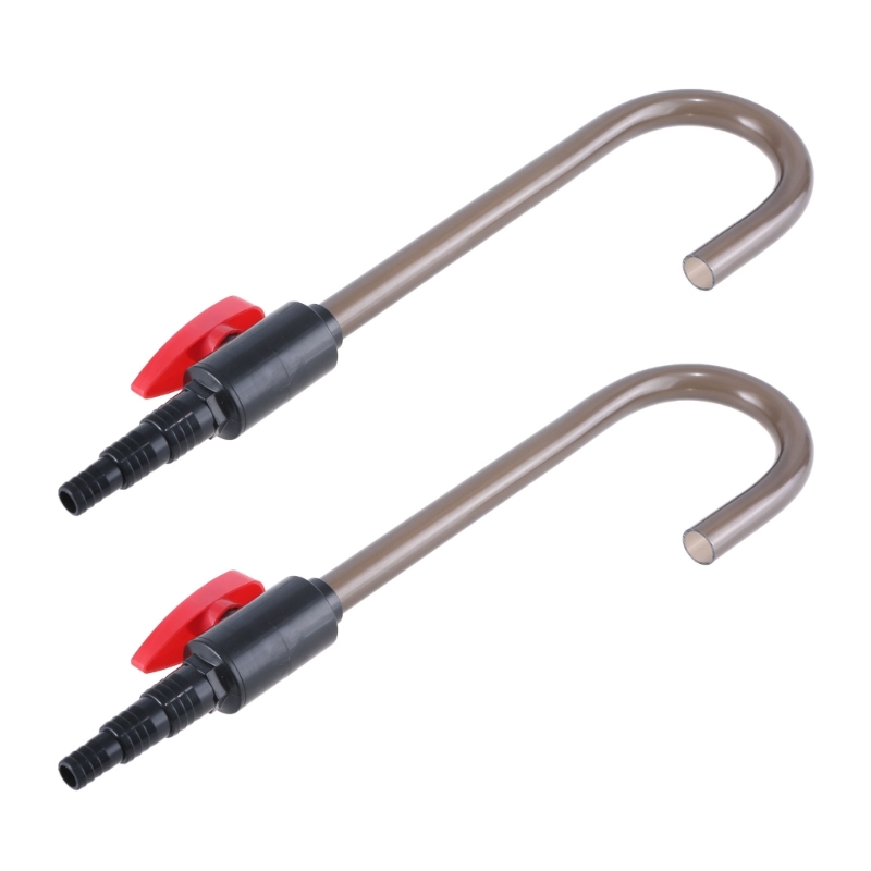 Aquarium Water Changing Device Easy Use Hook Water Changer for Tanks Water Changer Pipe Accessories
