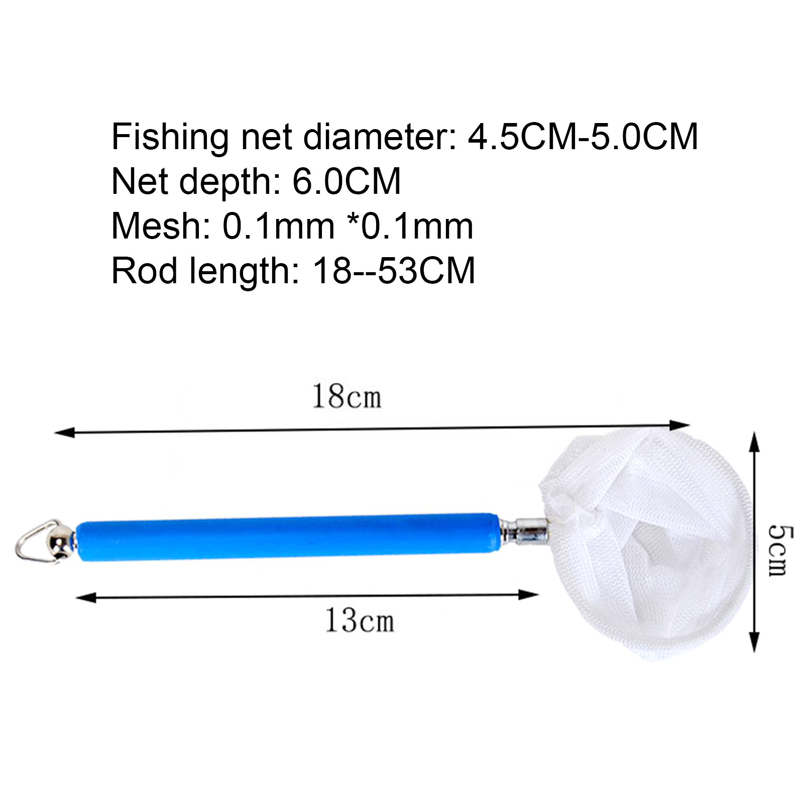 Mini Aquarium Fish Tank Catch Net Adjustable Telescopic Shrimp Fishing Net Mesh Fish Scoop Catching Fishnet Aquarium Accessory