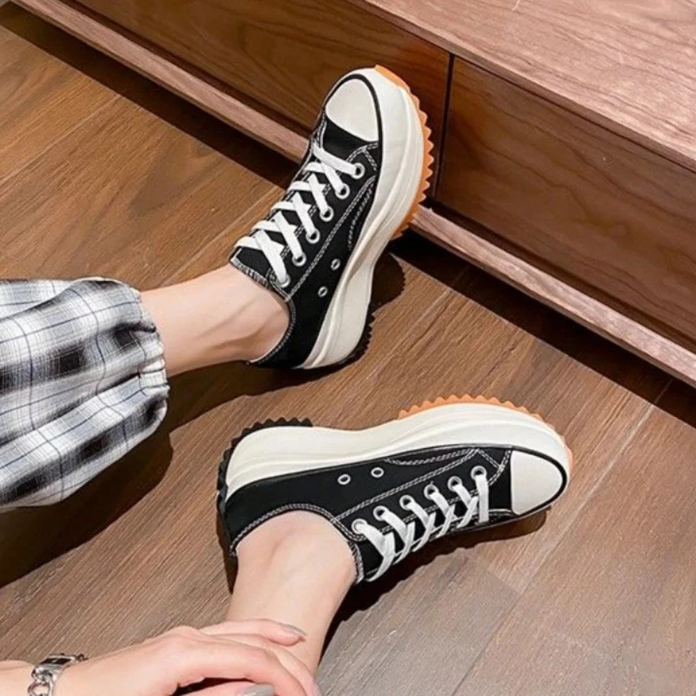 Sneaker for Women Summer New Platform Canvas Fashion Woman Sport Casual Vulcanized Shoes Female Chaussure Femme