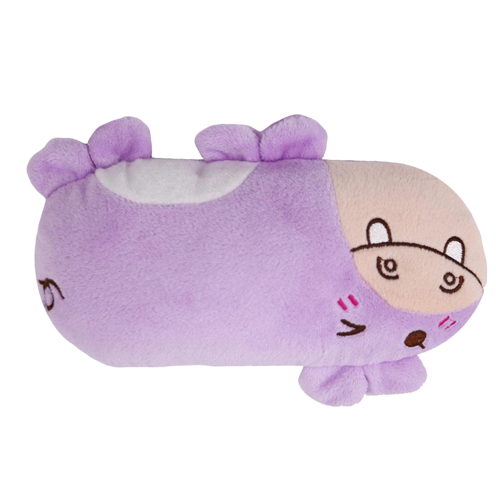Hippo Plush Dog Toys Cute Cartoon Teeth Grinding Relieve Boredom Stuffed Plush Dog Toys For Indoor