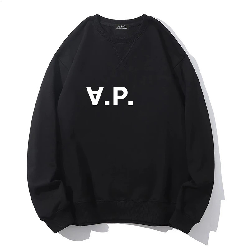 selling Japanese autumn Oneck 100% pure cotton casual hoodie highquality mens long sportswear with sleeves 240911