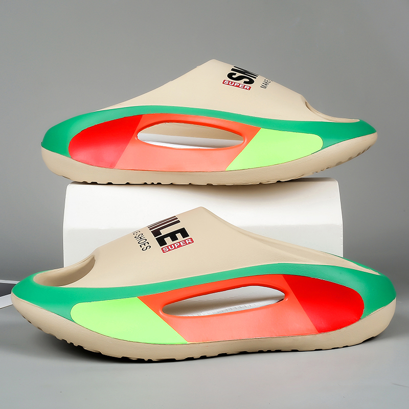 Brand New Summer Men Women Slippers Outdoor Sandals Beach Men Casual Shoes Thick Soft Sole Slides Men Flip-flops Men's Slippers