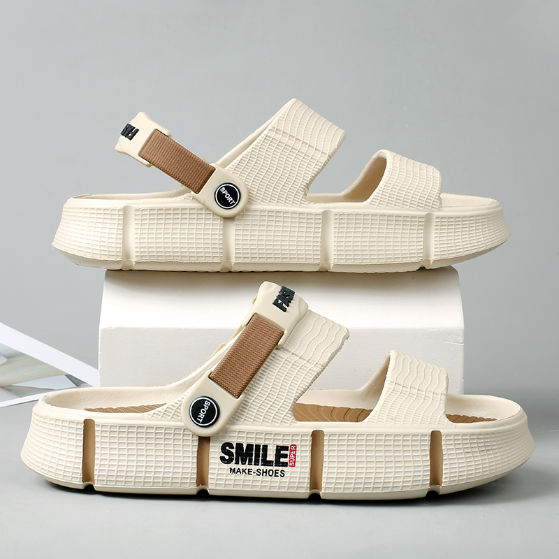 Fashion Men's Slippers Outdoor Sandals Beach Comfortable Soft Slides Indoor Slippers Casual Shoes New Men Women Outdoor Sandals
