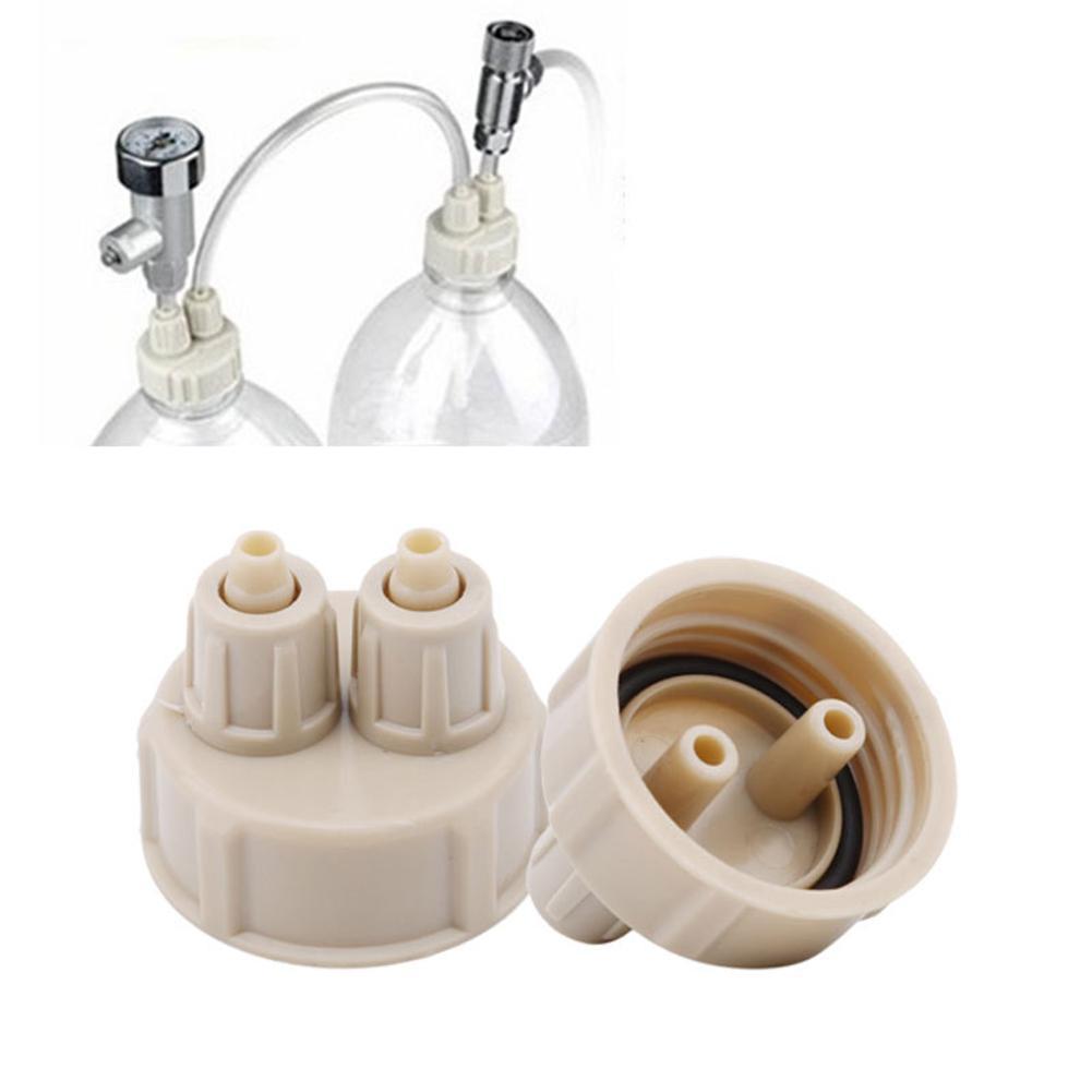 Aquarium Co2 System Pro Tube Valve Guage Kit Bottle Cap Diy Air Diffuser Generator Tool Part Kit