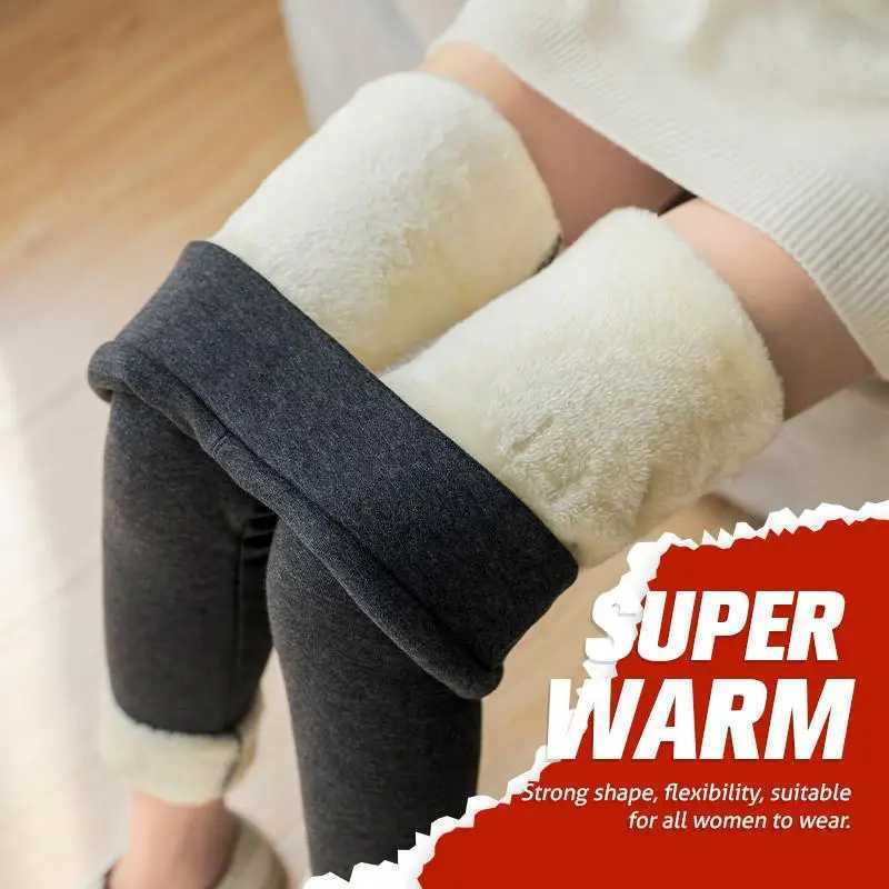 Womens Fleece Lined Leggings Thermal Warm Thickened Plush Slim Fit Winter Tights High Waisted Yoga Pants Cold WeatherX240914
