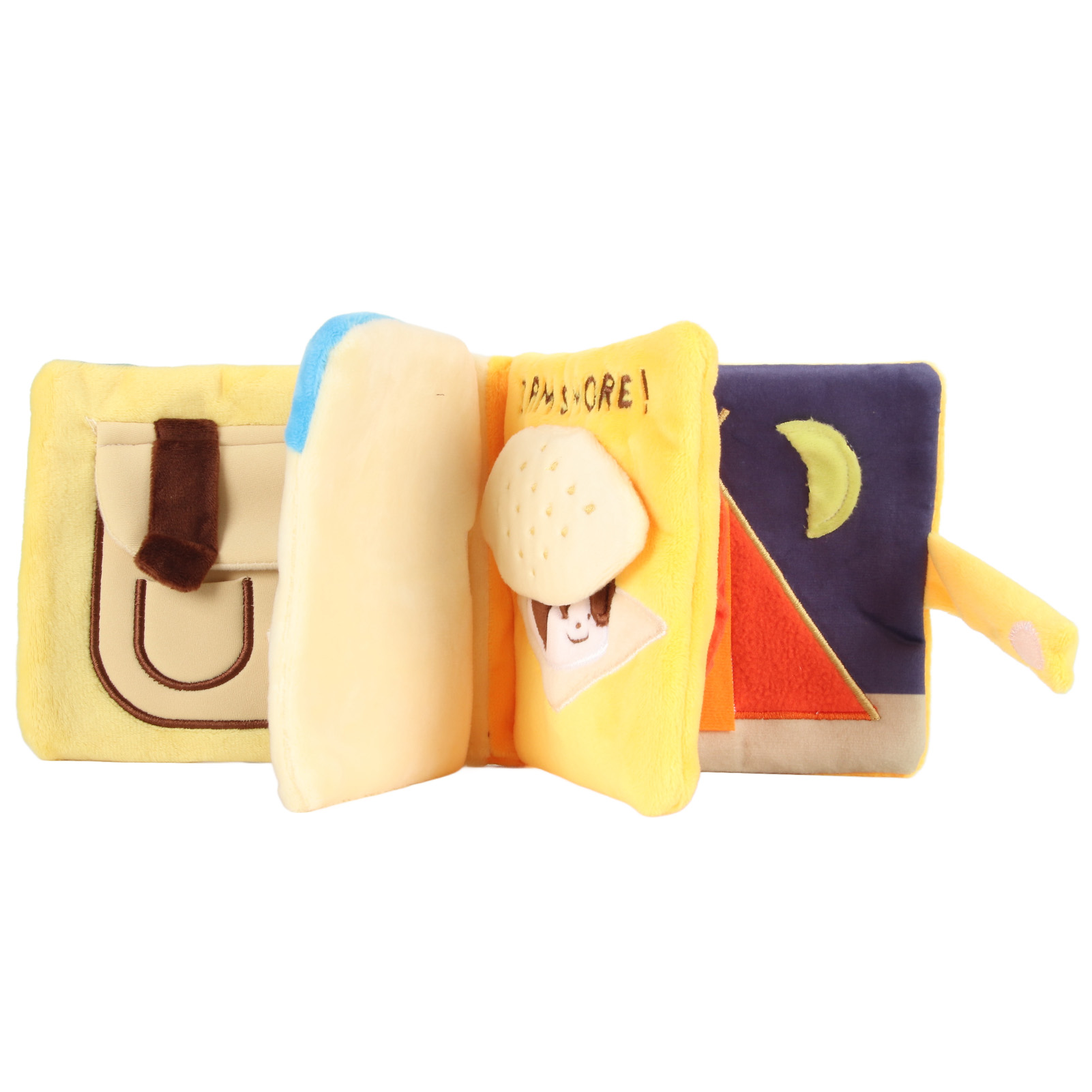 Puppy Snuffle Book Plush Dog Puzzle Book Dog Sniffling Training Book Toy For Indoor Outdoor