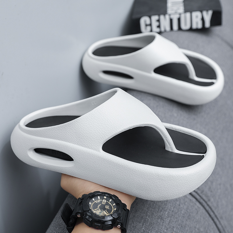 Brand Men Women Flip Flops Outdoor Indoor Slippers Comfortable Thick Sole Slides Mens Beach Sandals Non-slip Home Men's Slippers