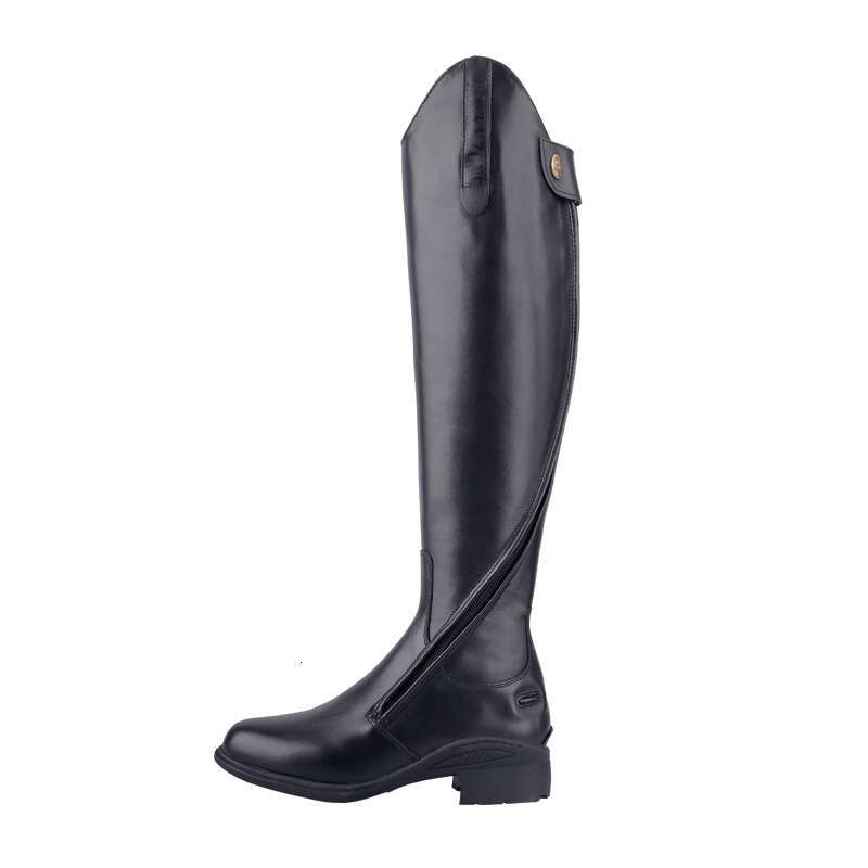 Cavassion Cowhide Leather Long Riding Equestrian Equipment Rider Schoog Unisex Size 35 Professional Boots
