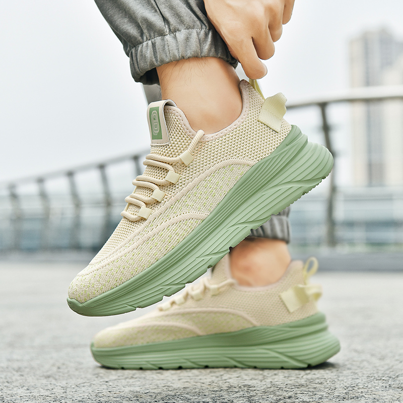 Air Cushion Men Running Shoes Marathon Sports Shoes Breathable Lightweight Casual Sneakers Athletic Training shoes Male Footwear