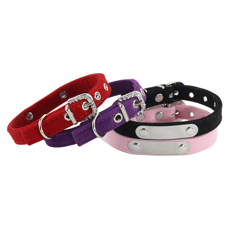 Name Plate Dog Collar for Small Dogs Personalized Holiday Best Gifts for Dog Mom Custom Pet Name Engraved Collar Pet Accessories