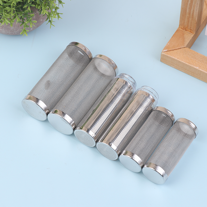 12/16MM Aquarium Stainless Steel Inlet Filter Fish Tank Water Changing Protect Fish & Shrimp Screen Cover Filtration Accessories