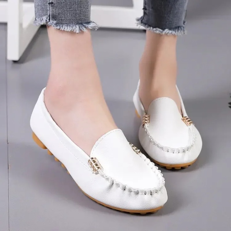 Casual Spring Autumn Flat Loafer Slips Soft Round Toe Denim Jeans Plus Size Zapatillas De Mujer En Oferta Envío Gratis Sneakers