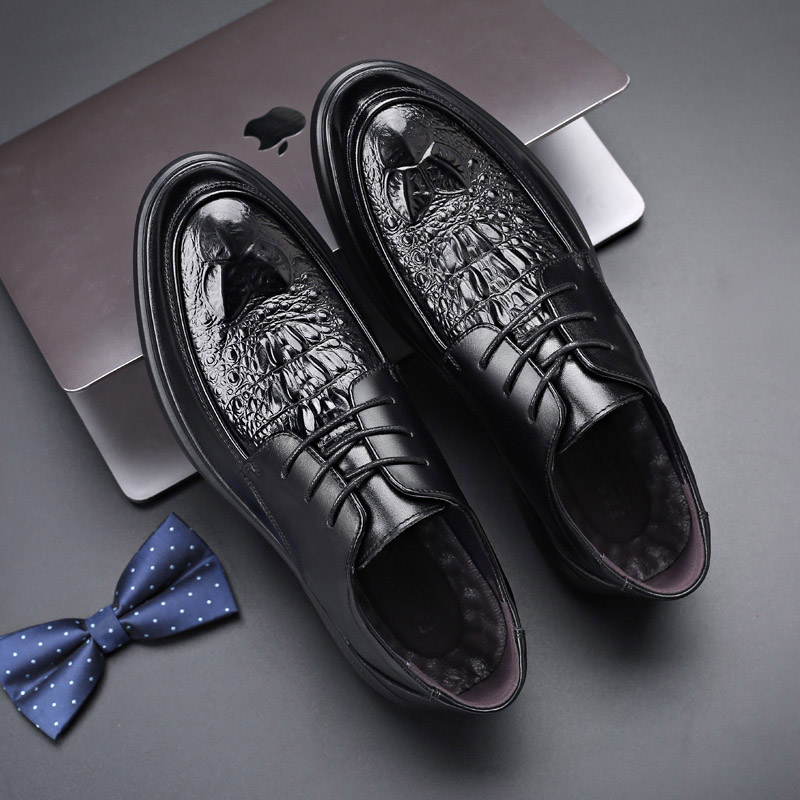 Black 2023 Handmade Genuine Leather Dress Fashion Party And Wedding Loafers Casual Men Driving Shoes 70ed