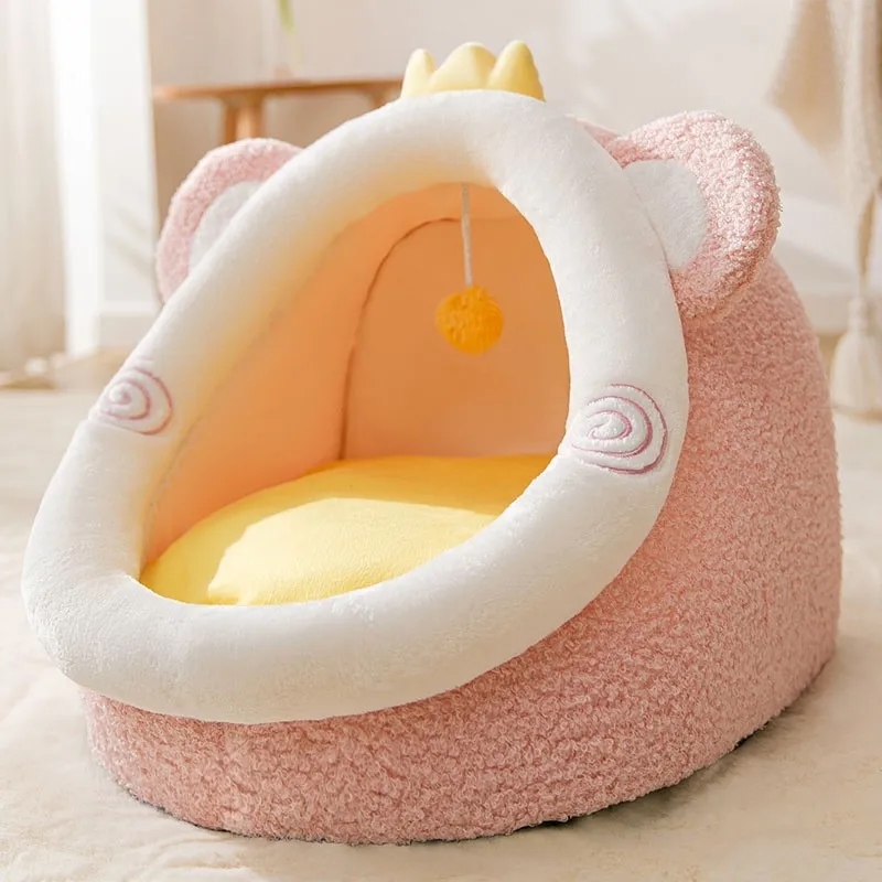 Cat litter Autumn/Winter Cat bed Cat House baby cat litter pet supplies Semi-enclosed dog litter pad