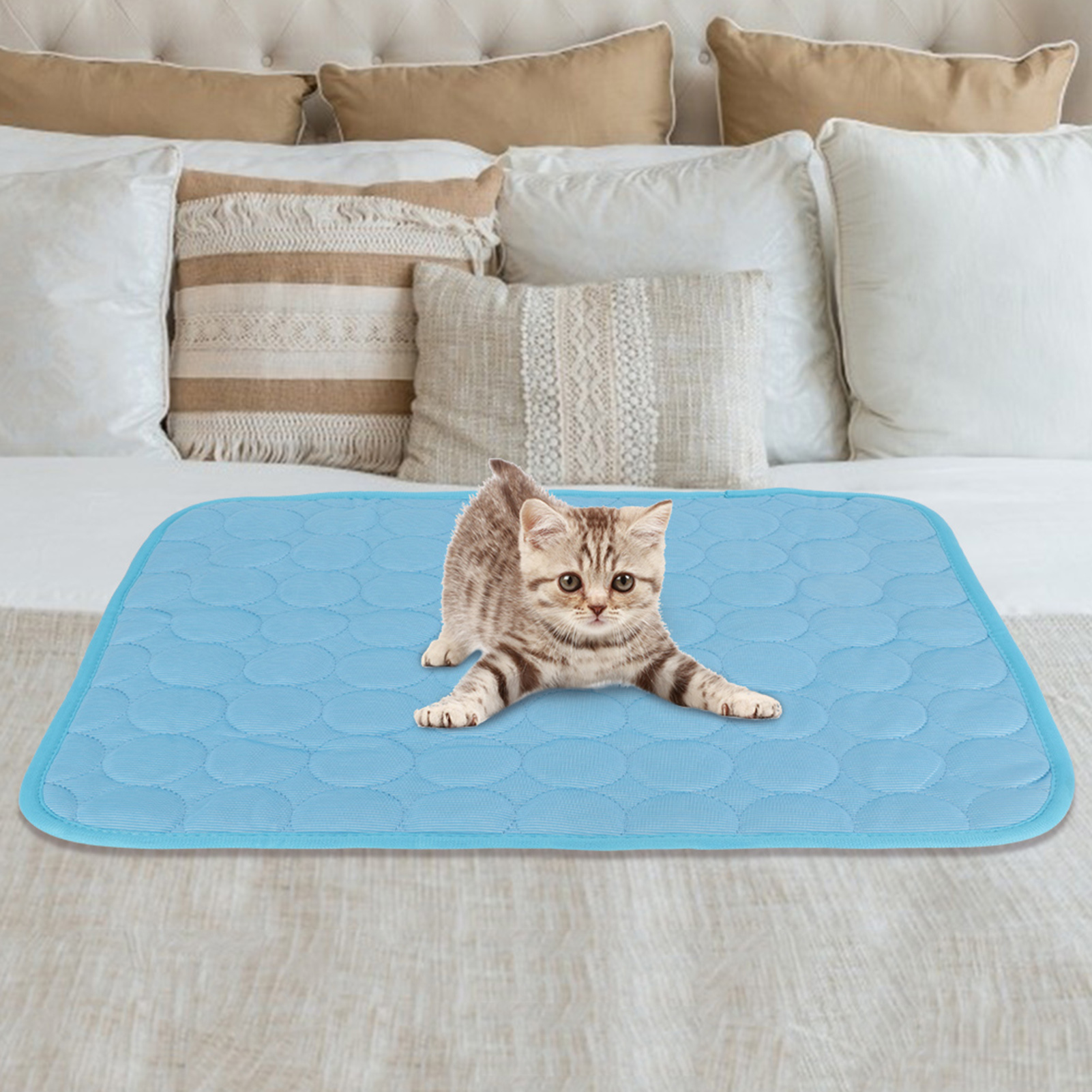 Extra Large Summer Pet Cold Bed for Small Big Dogs Cat Durable Blanket Sofa Cat Pad Blanket Pet Accessories Dog Cooling Mat