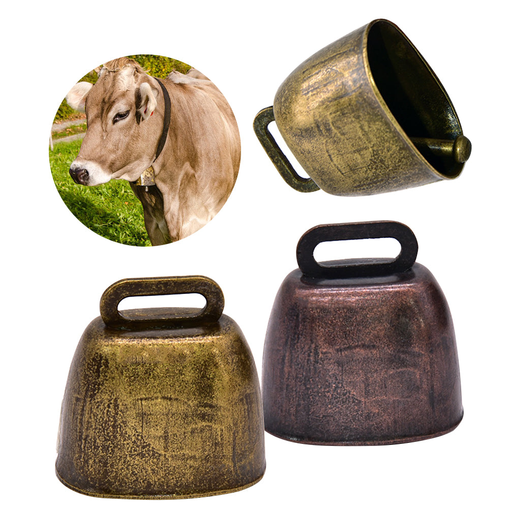 Anti Lost Farm Cow Grazing Bell Sheep Horse Goat Metal Bell Anti Theft Louder Bell Liftstock Equipment Farm Animal Supplies