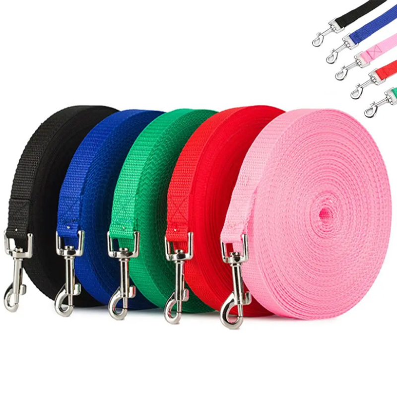 1.5/1.8/3/4.5/6/10M Nylon Walking Pet tow rope Training Tracking Dog ChainTraction Rope for Small Large Dogs Outdoor Pet Supplie