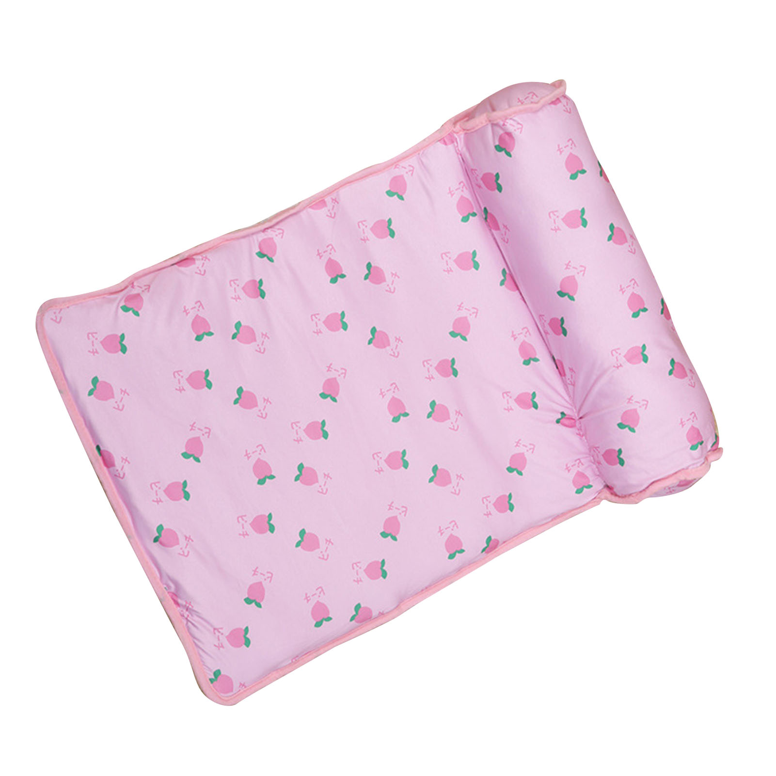 Pet Cooling Mat With Pillow Washable Ice Silk Summer Pet Self Cooling Pad For Cats And Small Medium Dogs