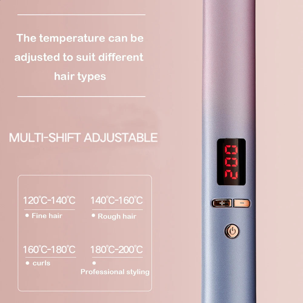 Mini Curler Ceramic Negative Ion Curling Iron Corn Perm Fluffy 3D Floating Splicing Curling Iron Digital Styling Tool 240907