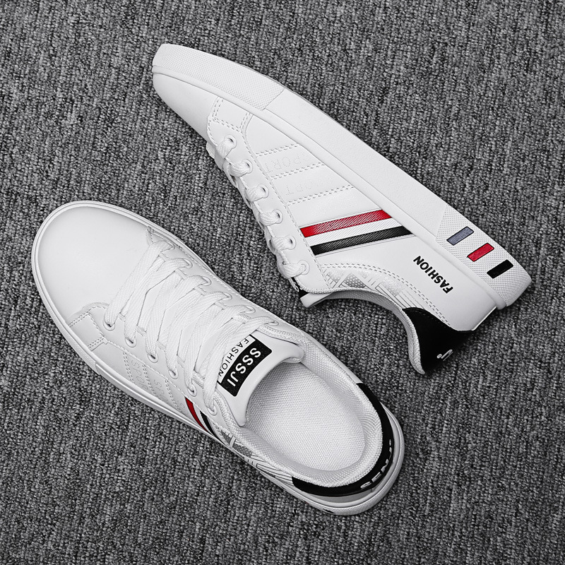 Spring New Casual Extra Large Board Trendy Breathable Small White Men's Sports Shoes Low Top