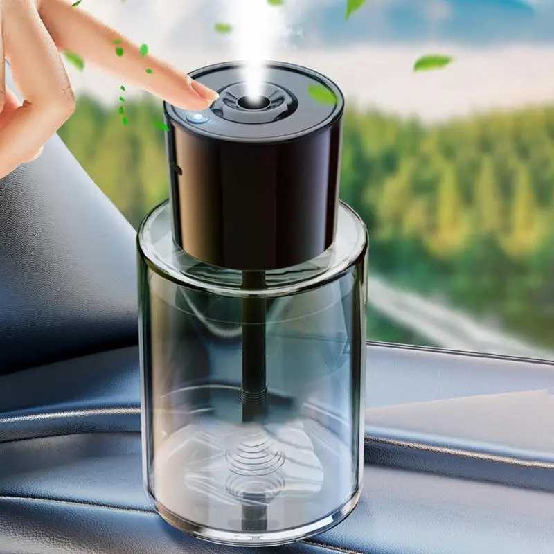 Car Air Freshener Smart Car Air Freshener Diffuser 5 Adjustable Modes 50ml Car Perfume Diffuser Long-lasting Fragrance USB Powered Oil DiffuserL240910
