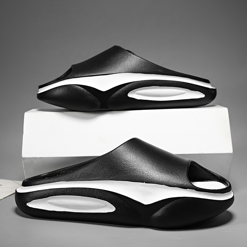 Fashion Men Slippers Slides Indoor Outdoor Beach Sandals Men Casual Shoes Soft Sole Home Slides Men Flip-flops Men's Sandals
