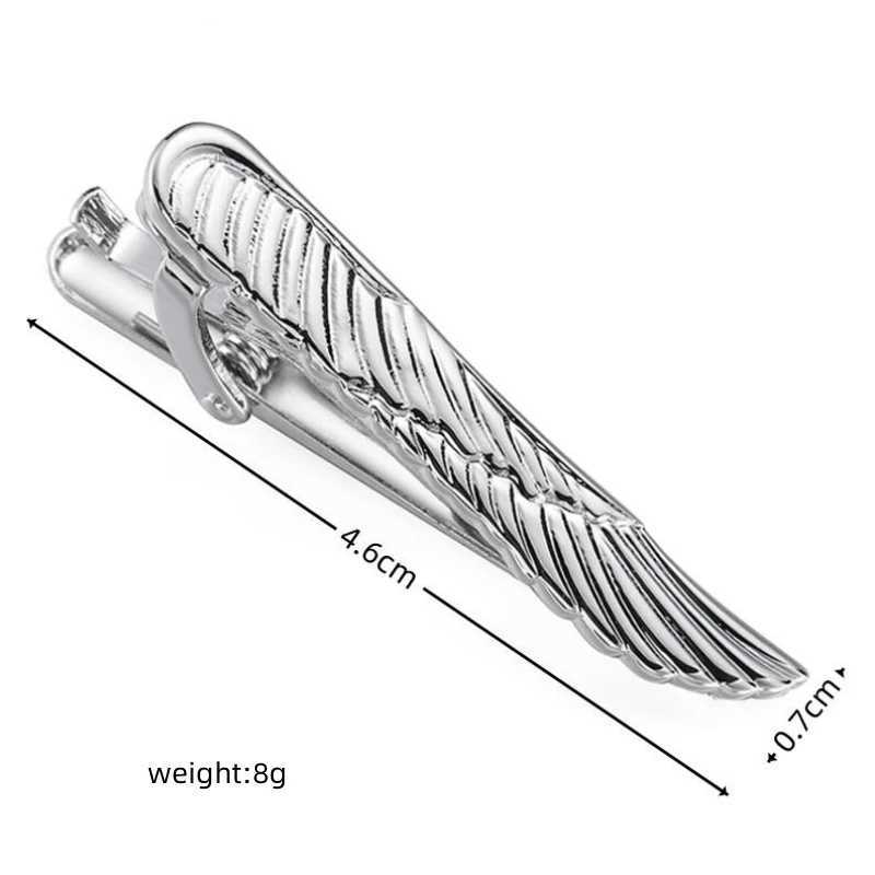 High quality wing tie clip for mens wedding clothing brand tie accessories the best choice for gift givingX240914