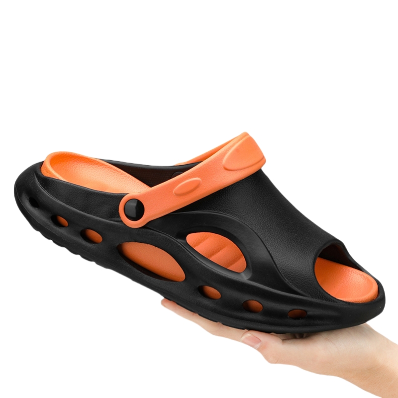 Fashion Men's Sandals Beach Outdoor Slippers Comfortable Slides Beach Clogs Men Casual Shoes Garden Shoes Summer Men Slippers