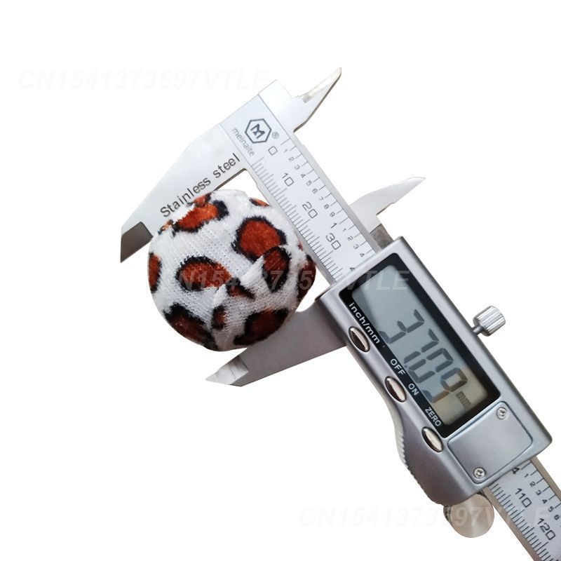 1~5PCS Cat Ball Cat Toys Interactive Plush Leopard Print Fetch Balls Training Dog Pet Funny Bell Ball Cats Kitten Kitty Pet