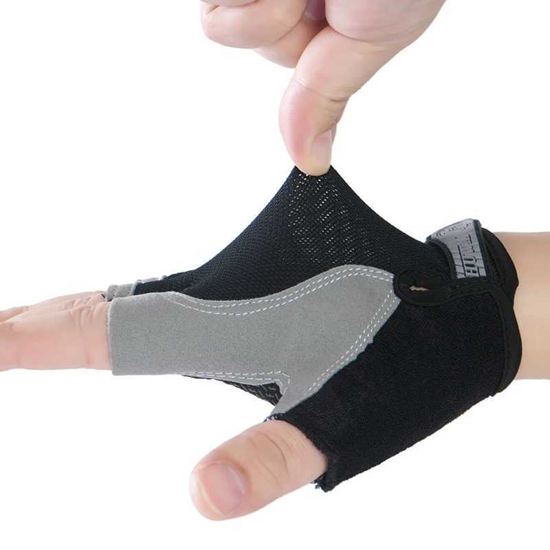 Motorcyclist Gloves for Men Women Cycling Gym Yoga Fitness Training and Exercise Summer Sun Protection Elastic Fingerless Gloves Y240914
