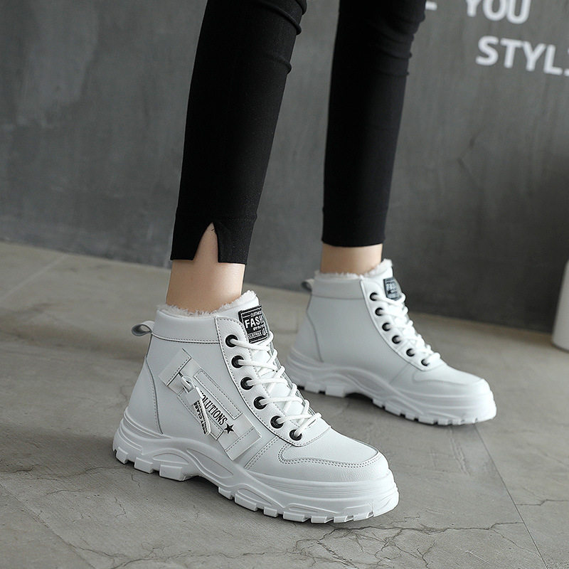 Winter Snow Boots for Women Casual High-top Shoes Warm Womens Sneakers Platform Ankle Cotton Boots Zapatillas De Mujer New