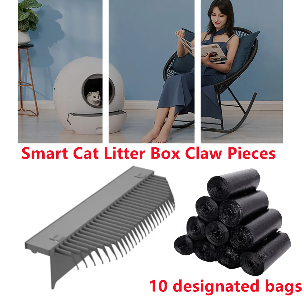 Garbage Bags Smart Deodorant Cat Toilet Claw Pieces Designated Automatic Cat Litter Box Accessories Replacement Parts