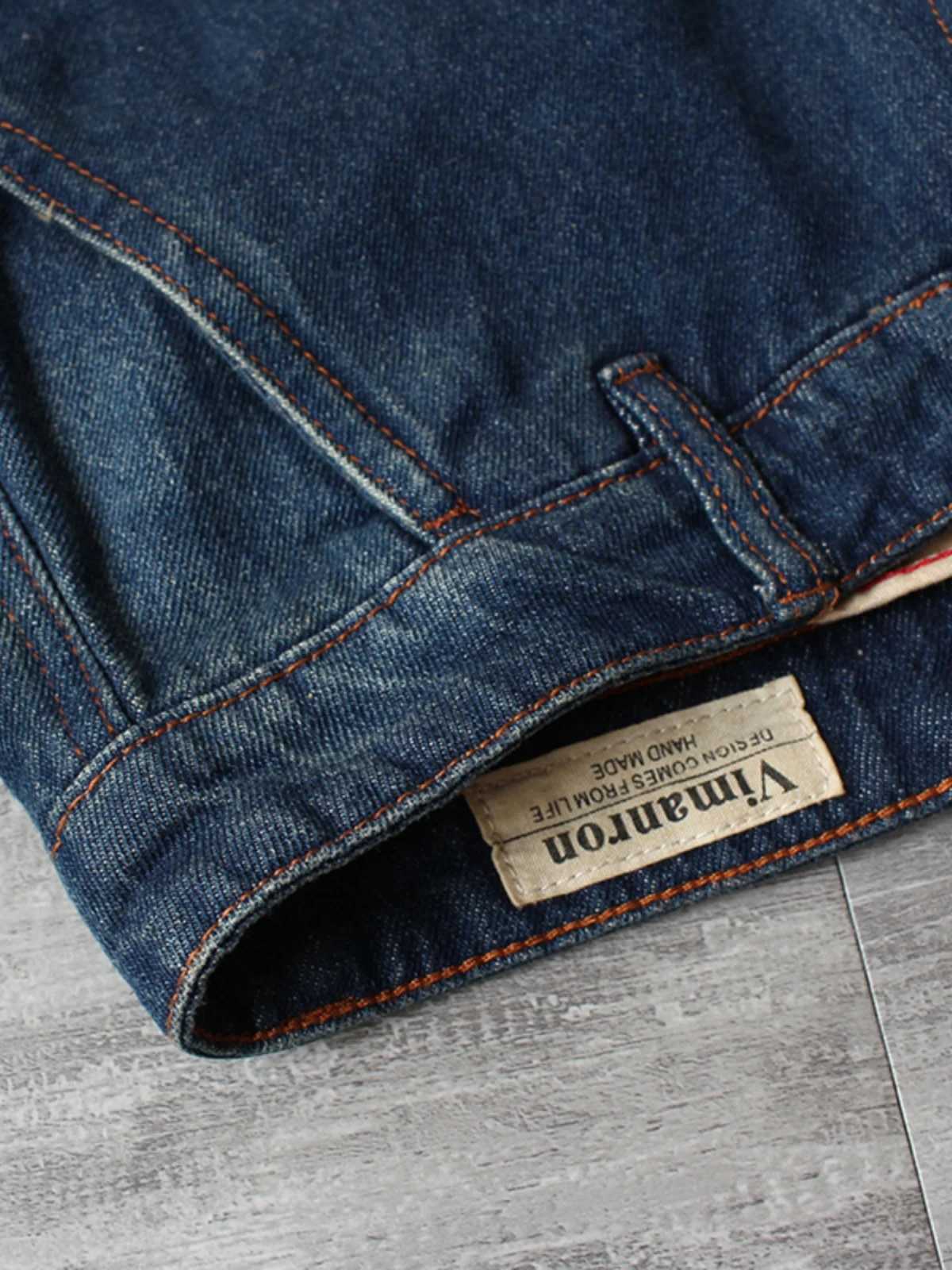 Heavyweight Washed 100% Cotton Denim Shorts for Men Multi Pockets Casual Loose Straight Half Pants Distressed Summer WorkwearX240914