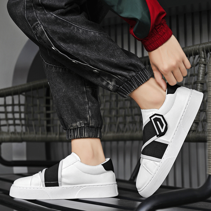 Casual Mens Shoes Sneakers Leather Skateboard New Outdoor Fashion Platform Designer Sports Walking Running Male Tennis 7ebc