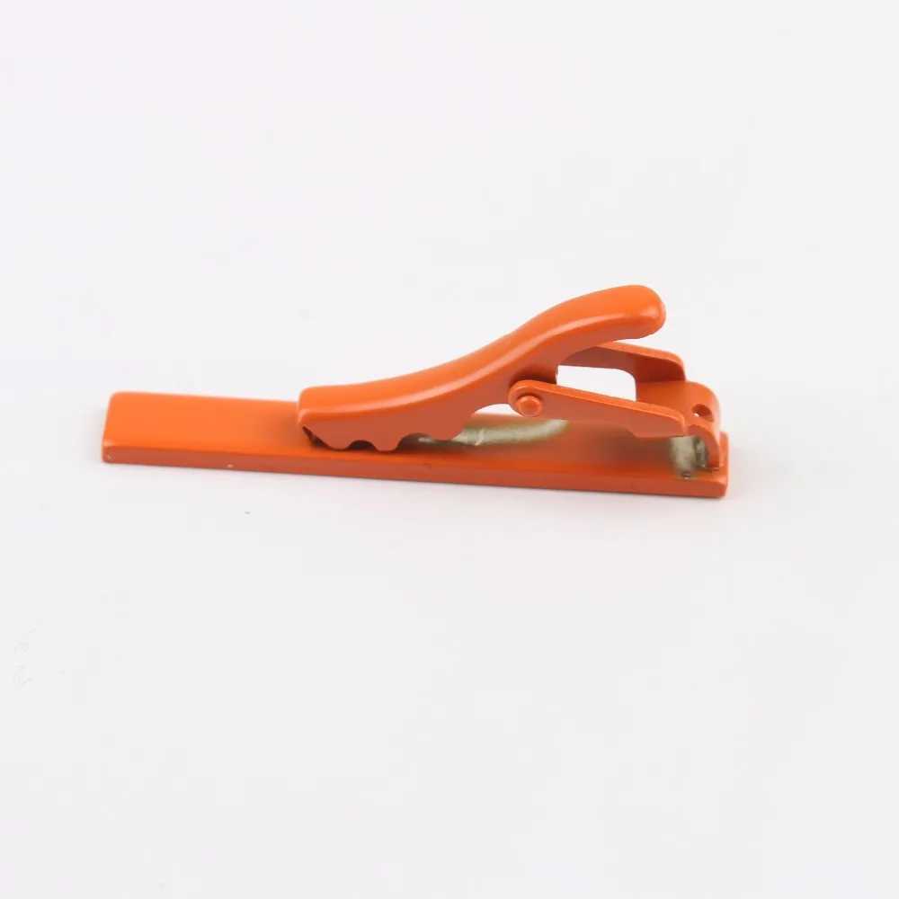 4.5cm Formal Mens Alloy Necktie Tie Clip Pin Skinny Glossy Clasp Copper Bar Wedding Slim Ties Clips Suits Accessories JewelryX240914