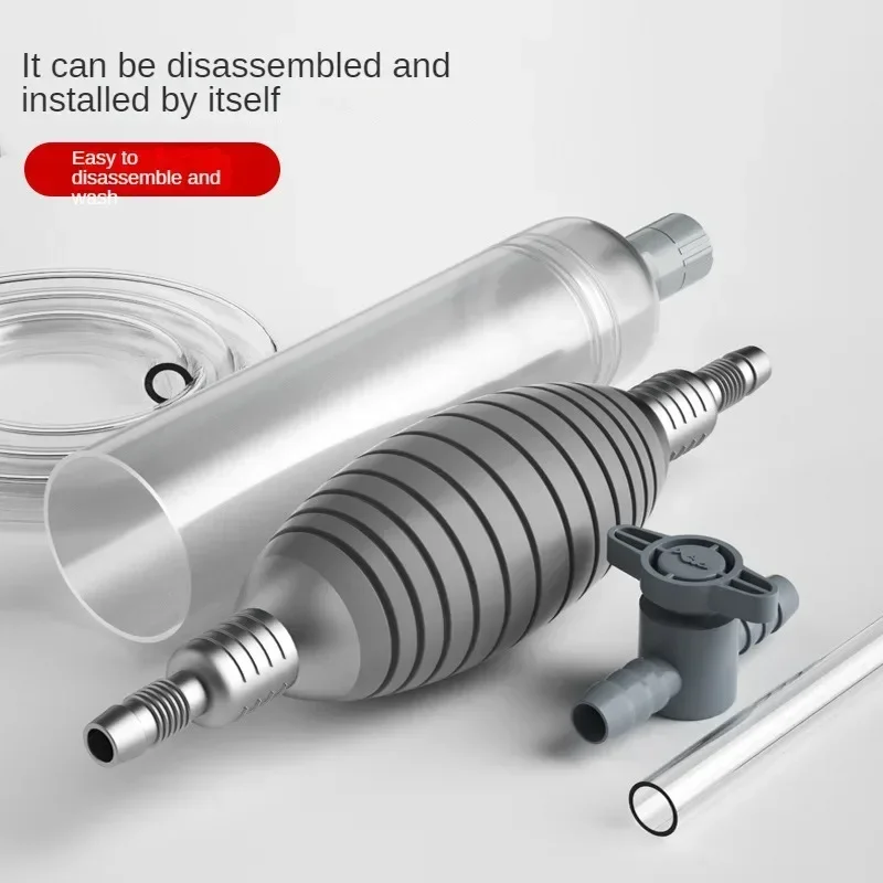 Aquarium Siphon Vacuum Cleaner Large Fish Tank Water Changer for Cleaning Gravel and Sand in Fish Tank Water Changers
