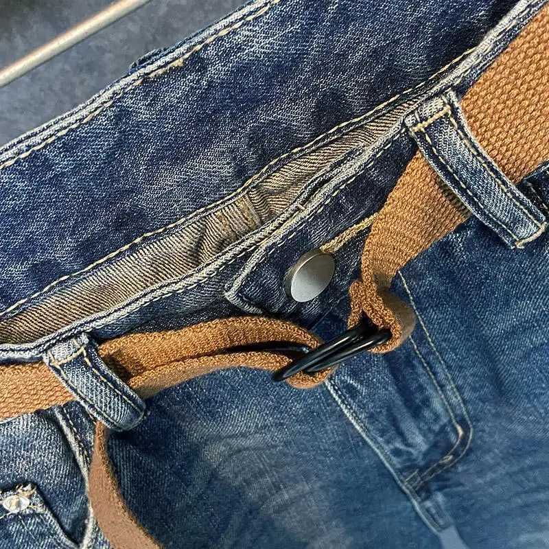Summer Casual Jeans Shorts for Men Intage Style Big Pockets Knee Length Loose and Plus Size 5XL Streetwear Cowboy Pants for MenX240914