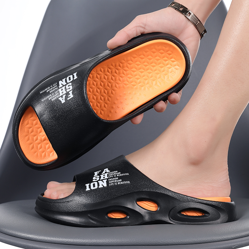 Men's Slippers Indoor Outdoor Sandals Beach Comfortable Soft Slides Casual Shoes Women Couple Flip-flops Home Slippers Sandals