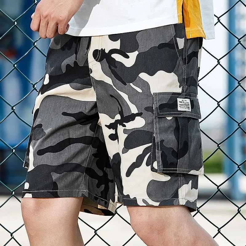 Plus Size Shorts 8XL Summer Cargo Shorts For Men 2024 Fashion Clothing Drawstring Casual Shorts With Multi Pockets Y240914